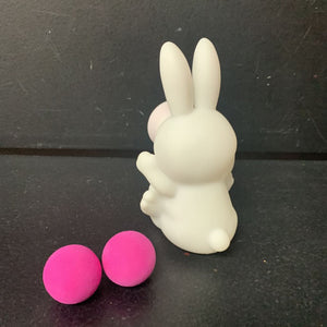 Bunny Popper Toy w/Balls