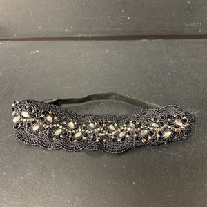 Rhinestone Lace Headband