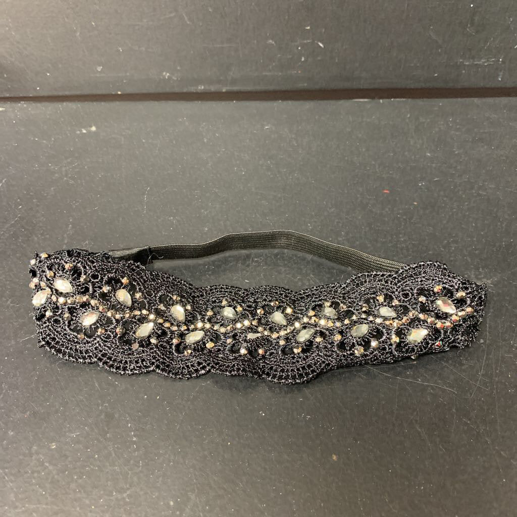 Rhinestone Lace Headband