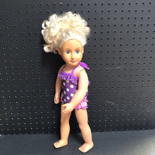 Load image into Gallery viewer, Doll in Polka Dot Swimwear
