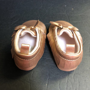 Girls Fringe Moccasins