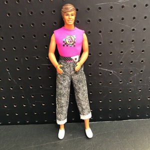 Ken Doll in Jumpsuit & Shoes 1983 Vintage Collectible