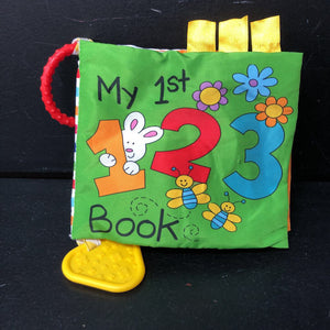 "My 1st 123 Book" Sensory Soft Book