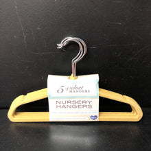 Load image into Gallery viewer, 5pk Velvet Nursery Hangers (NEW)
