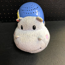 Load image into Gallery viewer, Lil&#39; Critters Soothing Starlight Hippo Sound Machine Projector Battery Operated
