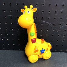 Load image into Gallery viewer, Musical Rolling Giraffe Battery Operated
