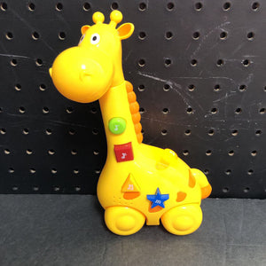Musical Rolling Giraffe Battery Operated