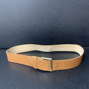 Girls Alligator Print Belt