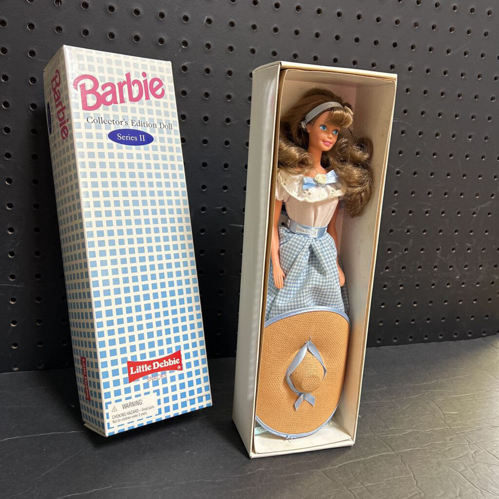 Barbie collectors edition doll deals series 2 little debbie