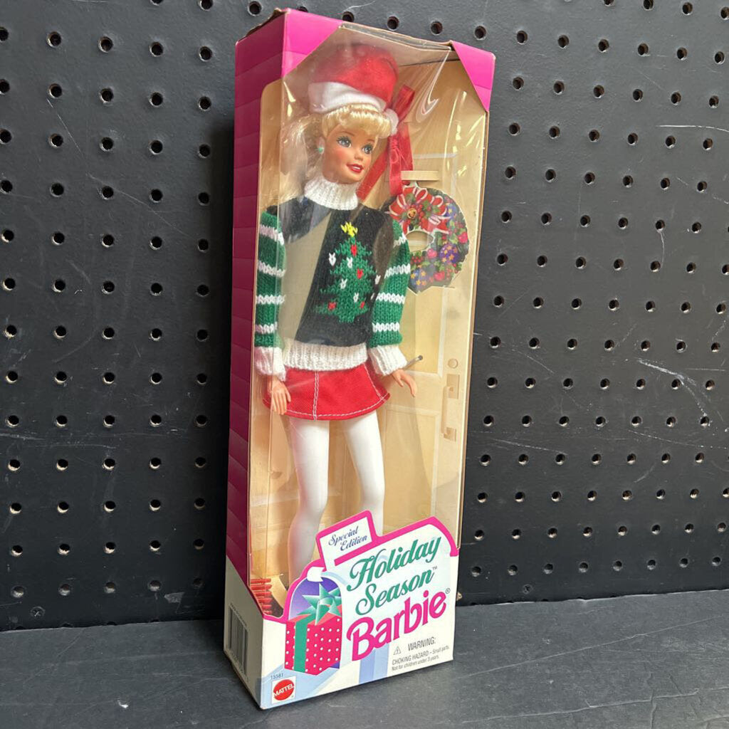 Holiday season cheap barbie 1996