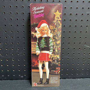 Christmas Holiday Season Special Edition Doll 1996 Vintage Collectible