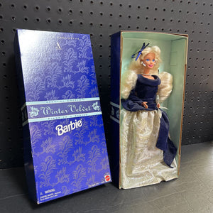 Winter Velvet Avon Special Edition Doll 1995 Vintage Collectible