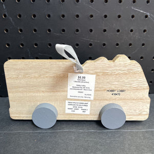 Wooden Firetruck Wall Decor