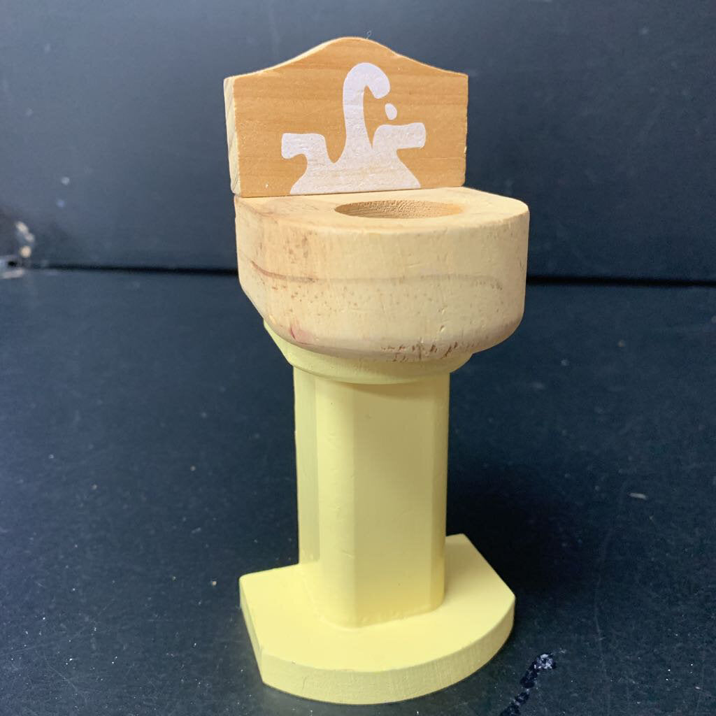 Dollhouse Wooden Bathroom Sink
