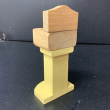 Load image into Gallery viewer, Dollhouse Wooden Bathroom Sink
