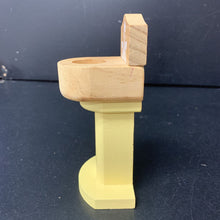 Load image into Gallery viewer, Dollhouse Wooden Bathroom Sink
