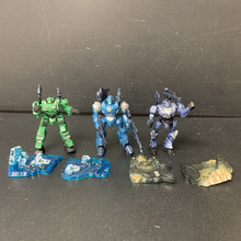 Load image into Gallery viewer, 3pk Cybotronix Create &amp; Build Robots w/Accessories (MARS Heroes)
