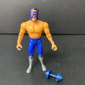 Extreme Fighting Wrestler w/ Dumbbell Accessory