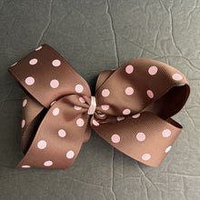 Load image into Gallery viewer, Polka Dot Hairbow Clip
