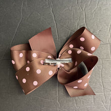 Load image into Gallery viewer, Polka Dot Hairbow Clip
