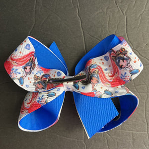 USA Mermaid Hairbow Clip