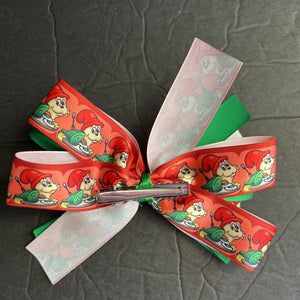 Green Eggs & Ham Hairbow Clip