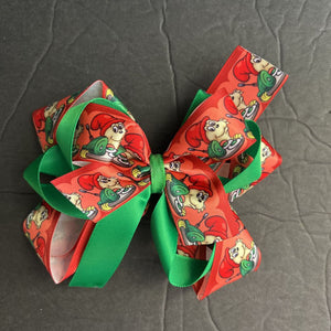 Green Eggs & Ham Hairbow Clip