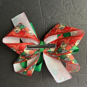 Green Eggs & Ham Hairbow Clip