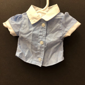 Button Down Top for 18" Doll