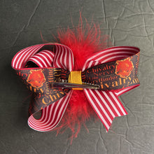 Load image into Gallery viewer, Gryffindor Hairbow Clip
