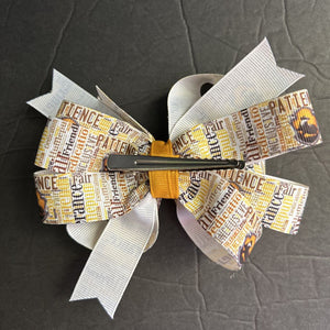 Hufflepuff Hairbow Clip