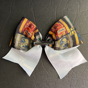 Striped Hairbow Clip
