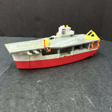 Load image into Gallery viewer, Micro Machines Air Craft Carrier Boat w/Accessories 1988 Vintage Collectible

