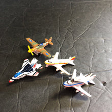 Load image into Gallery viewer, 4pk Micro Machines Planes 1987 Vintage Collectible
