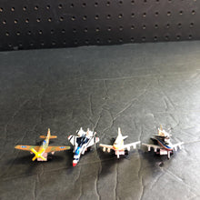 Load image into Gallery viewer, 4pk Micro Machines Planes 1987 Vintage Collectible
