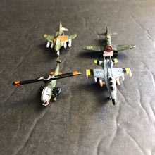 Load image into Gallery viewer, 4pk Micro Machines Planes 1987 Vintage Collectible
