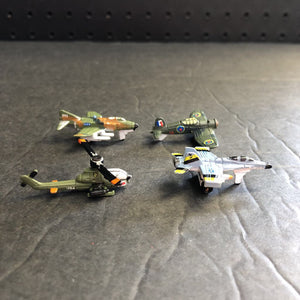 4pk Micro Machines Planes 1987 Vintage Collectible