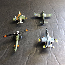 Load image into Gallery viewer, 4pk Micro Machines Planes 1987 Vintage Collectible
