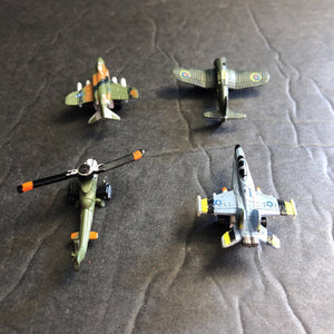 4pk Micro Machines Planes 1987 Vintage Collectible