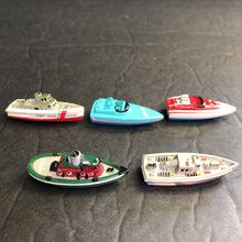 Load image into Gallery viewer, 5pk Micro Machines Boats 1987 Vintage Collectible
