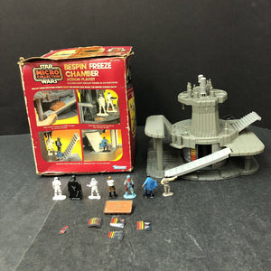 Bespin Freeze Chamber Playset w/Figures 1982 Vintage Collectible