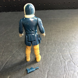 Hans Solo in Hoth Outfit w/Gun 1980 Vintage Collectible