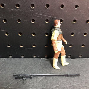 Princess Leia in Organa Boushh Disguise w/Gun 1983 Vintage Collectible