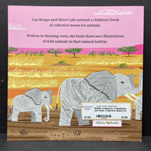 Load image into Gallery viewer, A Memory of Elephants and Other Collective Nouns for Animals (Gus Berger) -paperback educational
