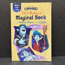 Load image into Gallery viewer, Ian and Barley&#39;s Magical book of Jokes, Puns, and Gags (Disney Onward) -paperback humor
