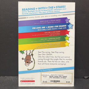 Swing, Otto, Swing! (The Adventuers of Otto) (Ready to Read Pre-Level 1) -reader