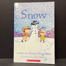 Load image into Gallery viewer, Snow (Scholastic) -reader
