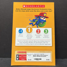 Load image into Gallery viewer, Ninja at the Firehouse (Moby Shinobi) (Scholastic Reader Level 1) -character reader
