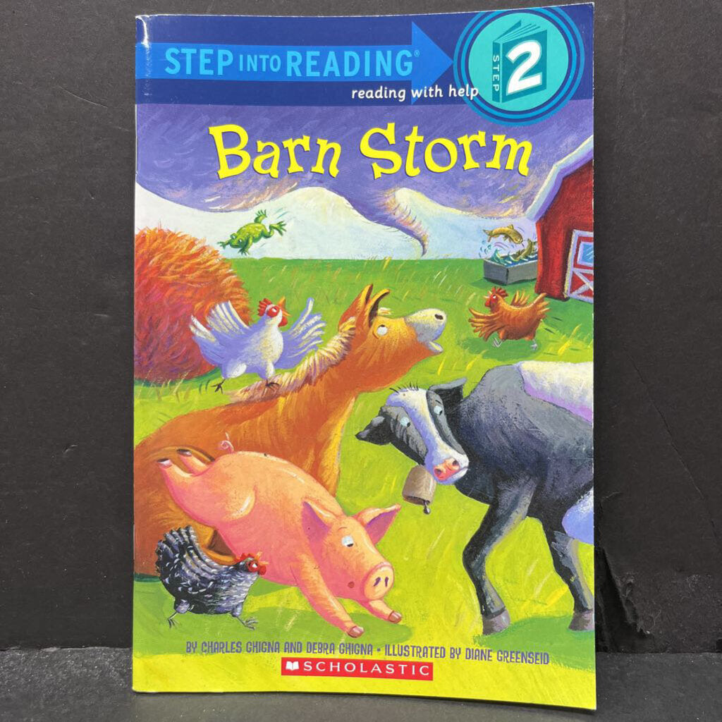 Barn Storm (Step Into Reading Level 2)- reader