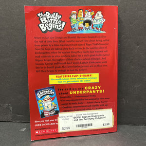 Captain Underpants and The Terrifying Return of Tippy Tinkletrousers (Dav Pilkey) -paperback series